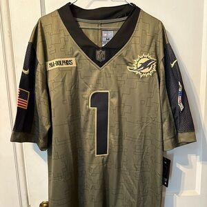 NWT NFL Salute to Service Tua Tagovailoa Nike jersey